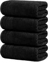 Extra Large Bath Towels Set of 4 – 30 x 60 Inch 100% Cotton, Soft, Absorbent & Quick-Dry Bathroom Towels
