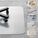 Office Chair Carpet Mat with Lip – Floor Protector (45” x 53”)