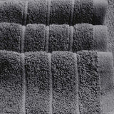 Pack of 4 Extra Large Bath Towels 30 X 60 Inches, 100% Cotton, Larger & Lighter Weight, Quicker to Dry, Super Soft and Absorbent, Perfect for Bathroom, Dark Grey