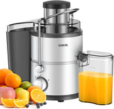 800W Centrifugal Juicer Machine with Wide Feed Chute, Dual-Speed Fruit & Vegetable Juicer, BPA-Free, Easy to Clean