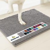 Super Absorbent Indoor Door Mat – Non-Slip Microfiber Entryway Rug (30” x 19”)