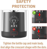 Portable Personal Blender 17oz – Rechargeable Mini Smoothie Maker with 6 Blades, USB Juicer Cup for Kitchen, Office, Travel & Camping