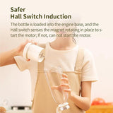 Portable Personal Blender 17oz – Rechargeable Mini Smoothie Maker with 6 Blades, USB Juicer Cup for Kitchen, Office, Travel & Camping