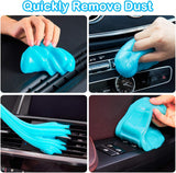 Car Cleaning Gel Putty | Interior Cleaner Slime for Auto Detailing, Dust & Crumb Remover