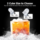 Countertop Ice Maker – 9 Ice Cubes in 6 Minutes, 26 lbs per Day, Portable with Self-Cleaning