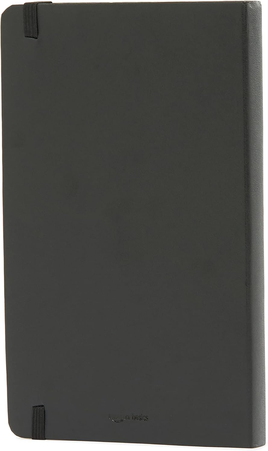 Classic Lined Notebook, 240 Pages Hardcover, 5 X 8.25-Inch, Black