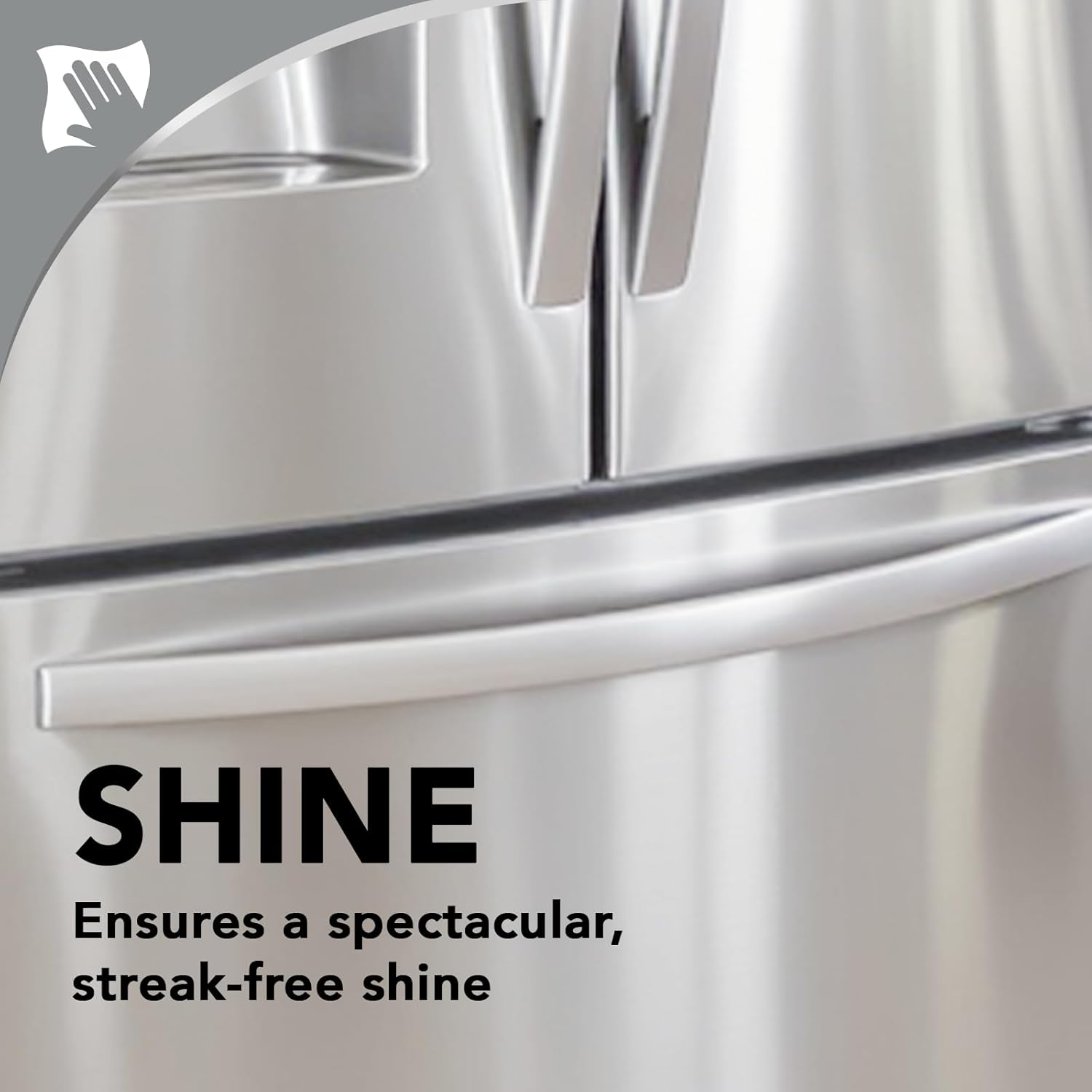 Stainless Steel Cleaner Wipes – 30 Count Polishing Wipes, Streak-Free Cleaning for Shiny Surfaces