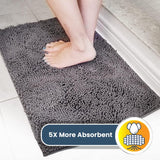 Super Absorbent Indoor Door Mat – Non-Slip Microfiber Entryway Rug (30” x 19”)