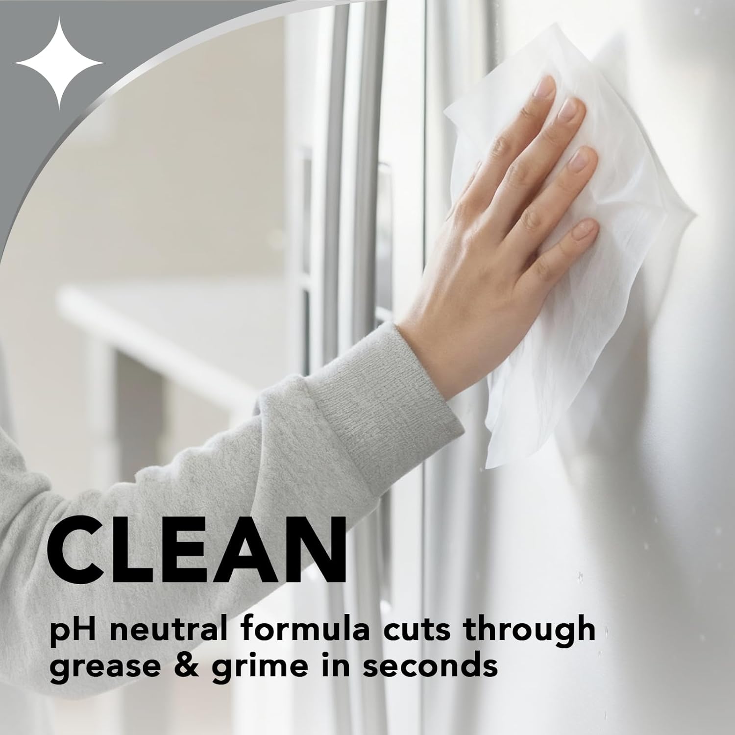 Stainless Steel Cleaner Wipes – 30 Count Polishing Wipes, Streak-Free Cleaning for Shiny Surfaces