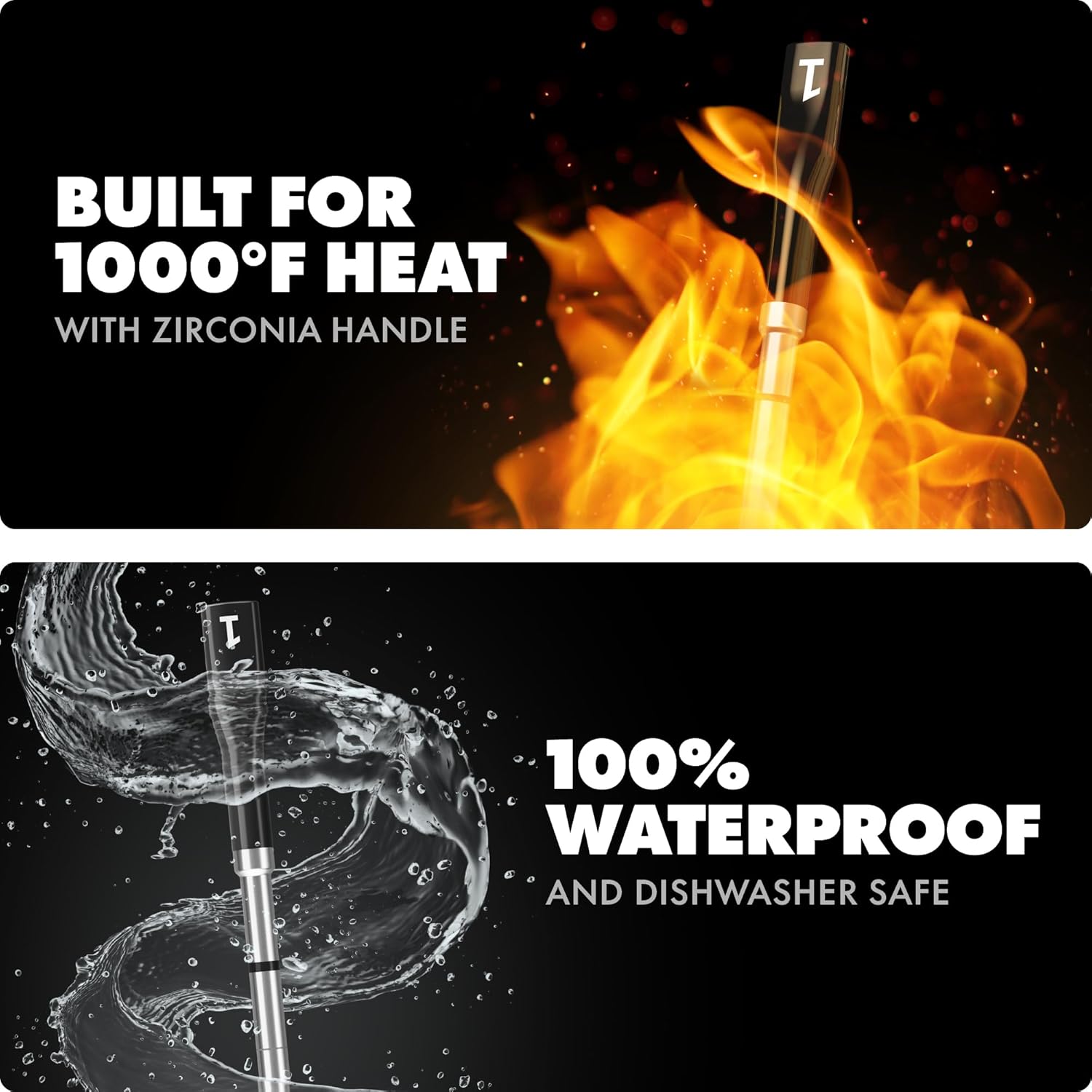 Smart Wireless Meat Thermometer – WiFi Unlimited Range, Ultra-Thin Probe (5 Sensors)