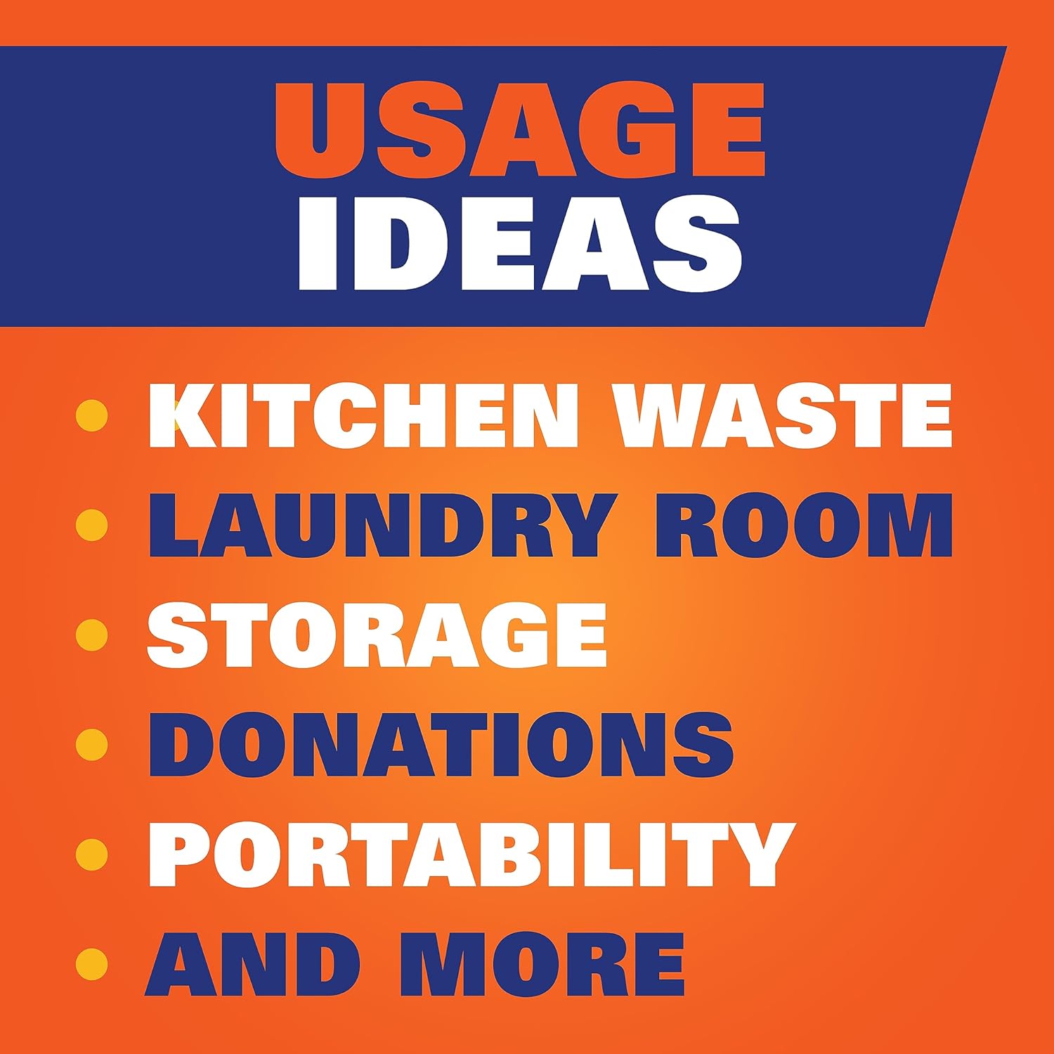 Ultra Strong 13 Gallon Kitchen Trash Bags – Black Tall Drawstring Bags with Odor Control, Tear-Resistant, 80 Count