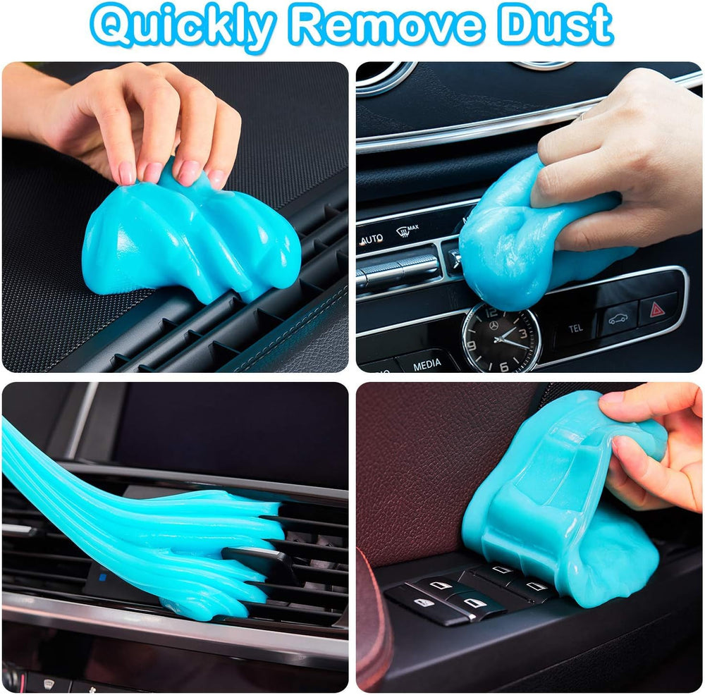 Car Cleaning Gel Putty | Interior Cleaner Slime for Auto Detailing, Dust & Crumb Remover