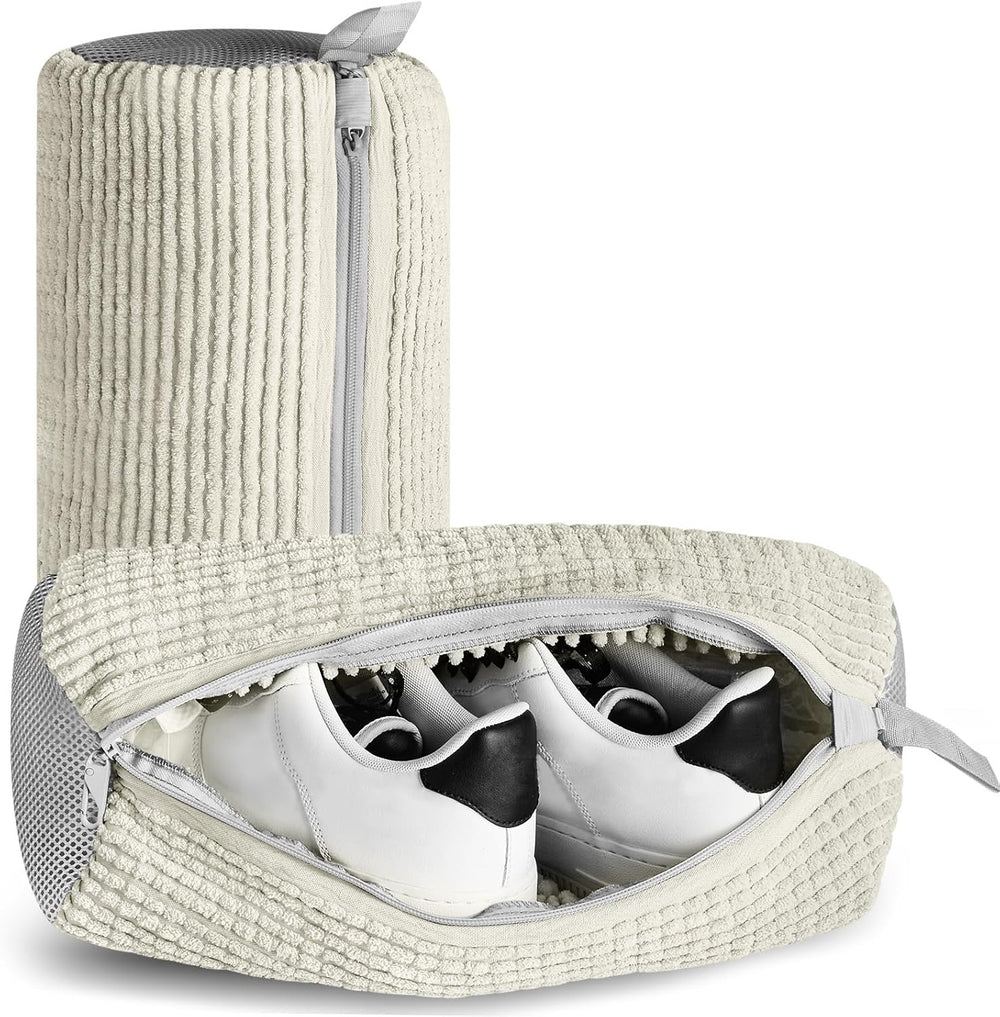 Shoe Washing Machine Bags 2-Pack – Laundry Bags for Washer & Dryer with Self-Locking Zipper