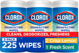 Disinfecting Cleaning Wipes Variety Pack, 75 Count Each, Pack of 3 (Package May Vary)